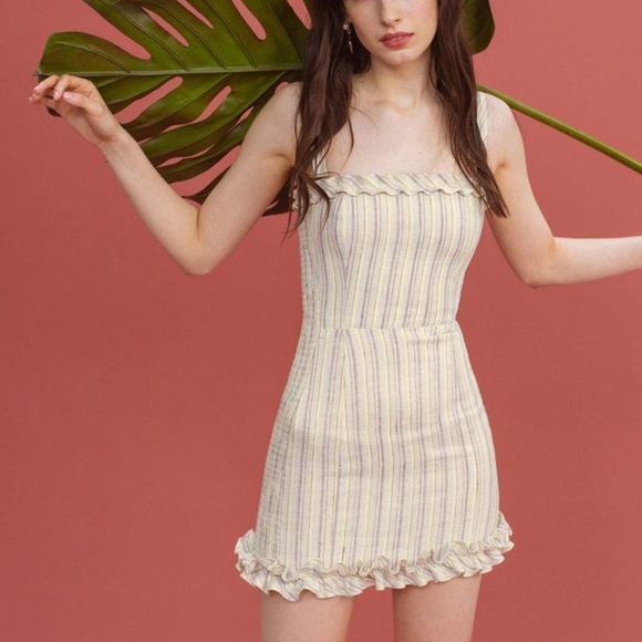 reformation jojoba dress